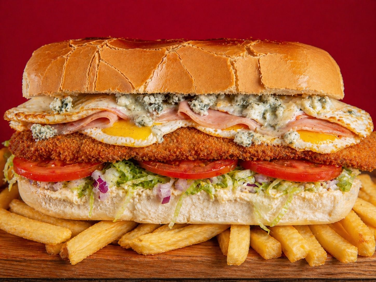 Sándwich de mila Roquefort