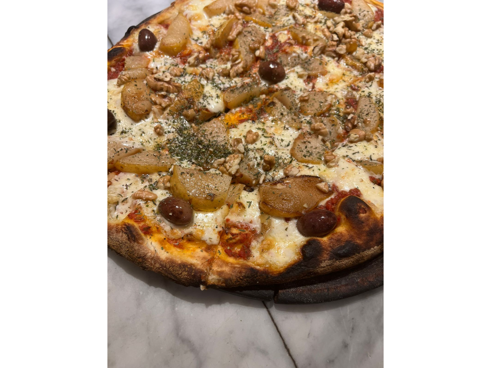 Pizza de Peras