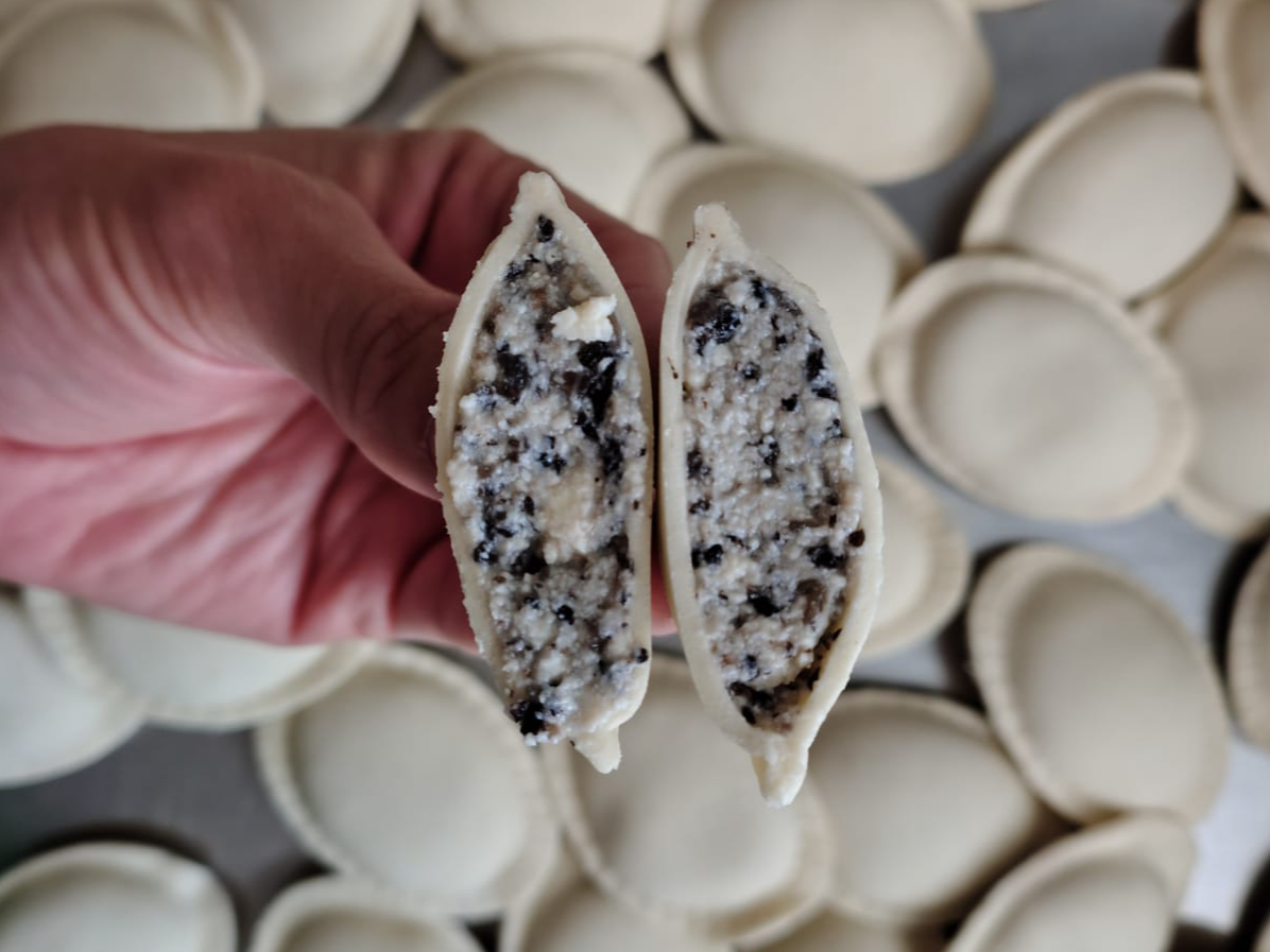 500gr Sorrentinos de champignones y portobellos