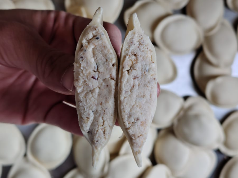 500gr Sorrentinos de ricota y nueces tostadas