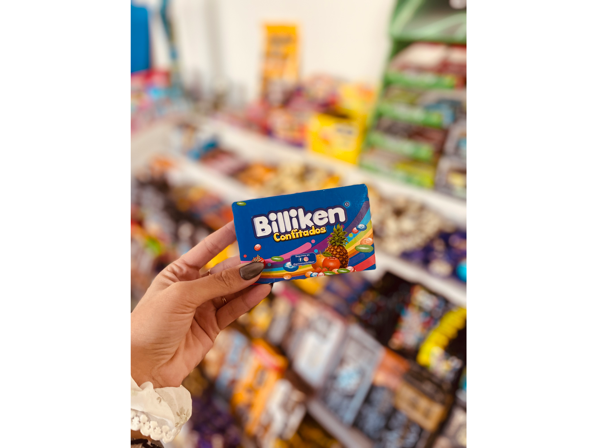 Billiken confitados frutales