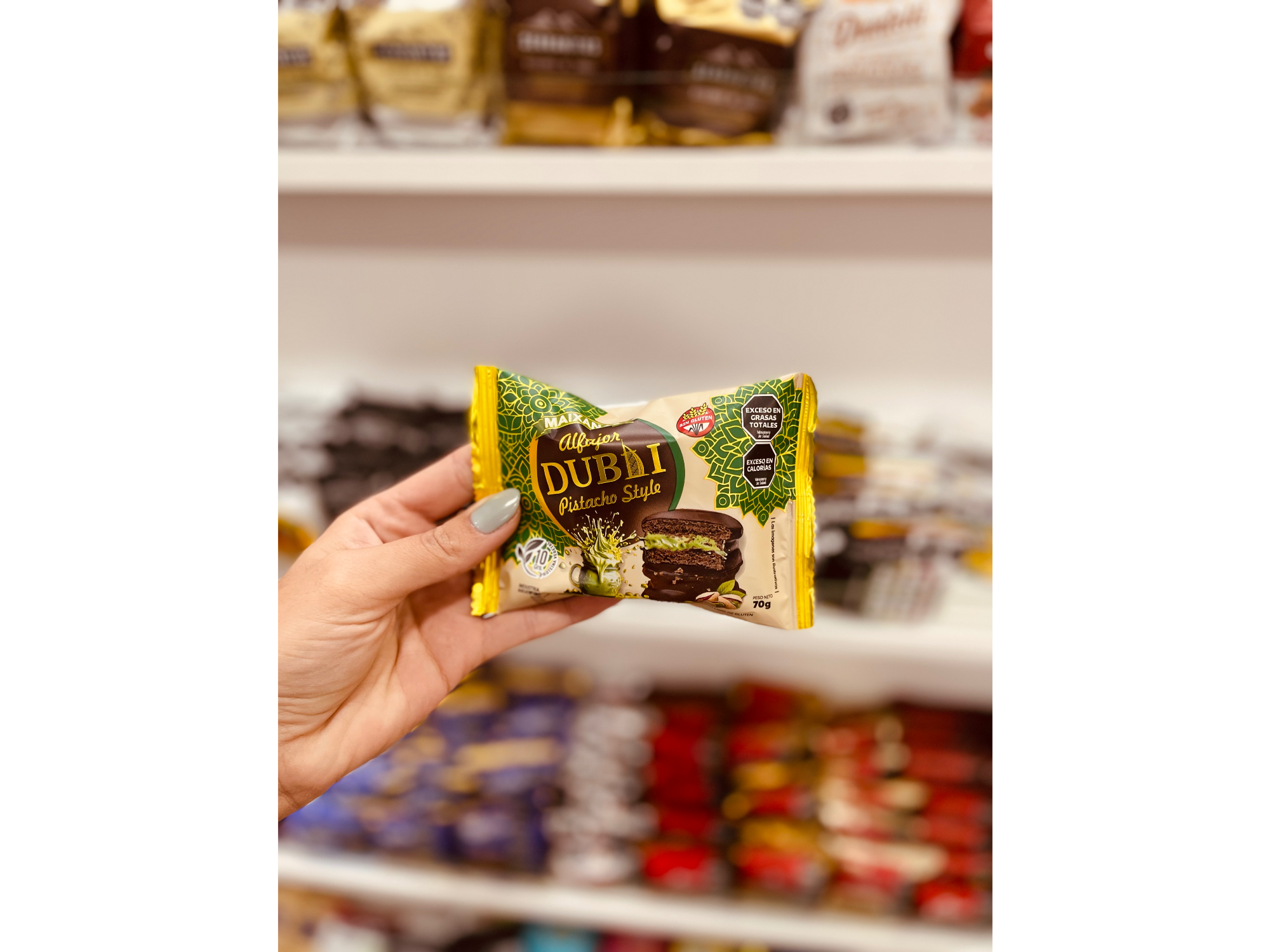 Dubai pistacho negro