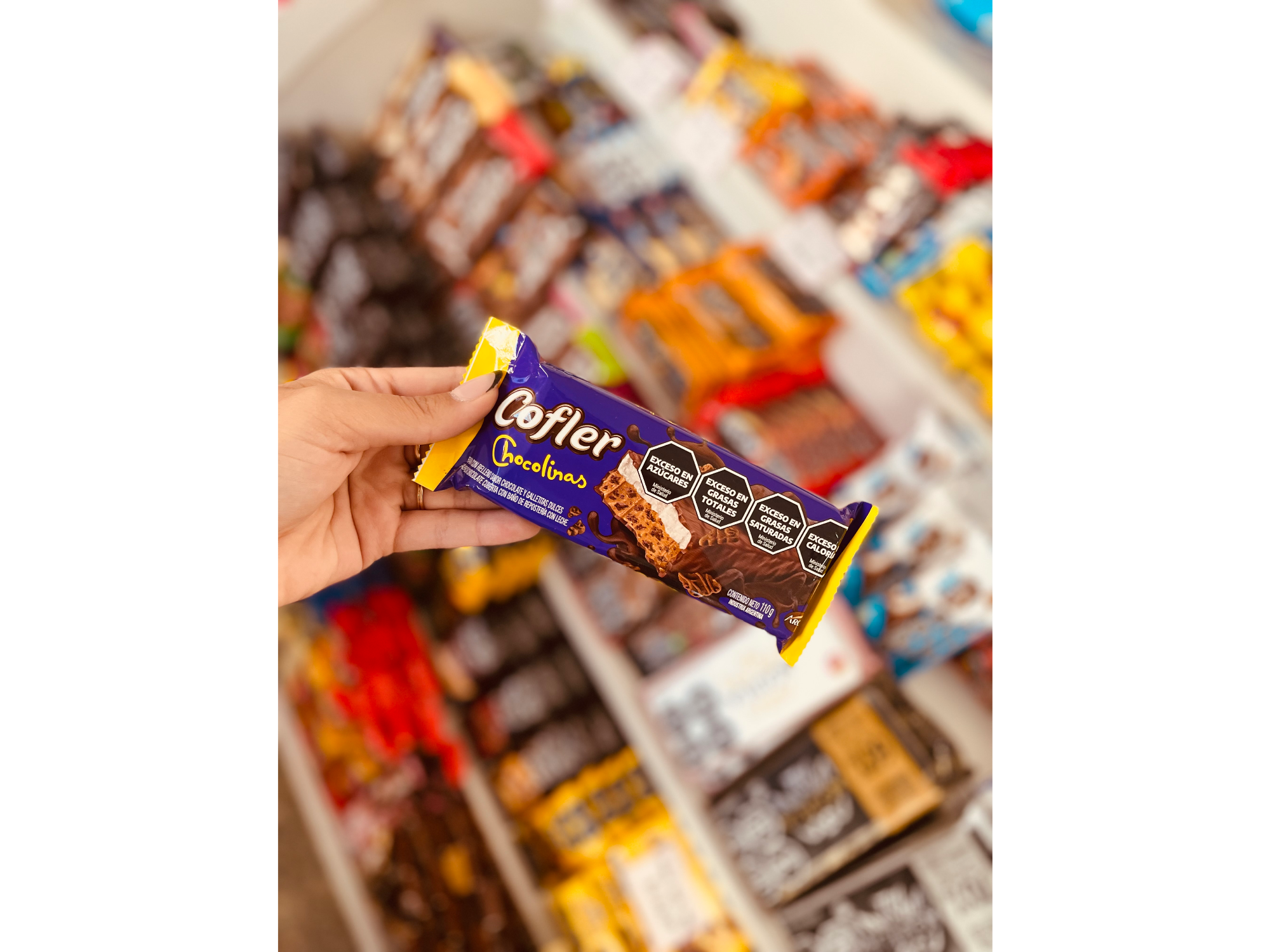 Barra chocolinas 110gr