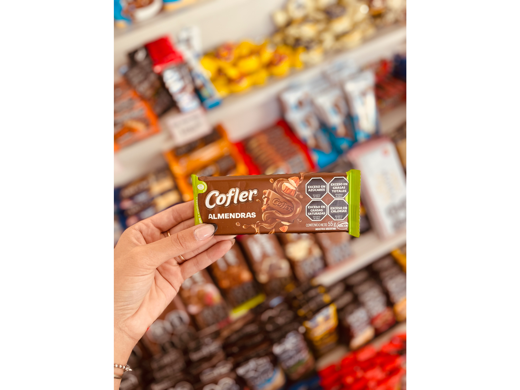 Cofler almendras 55gr