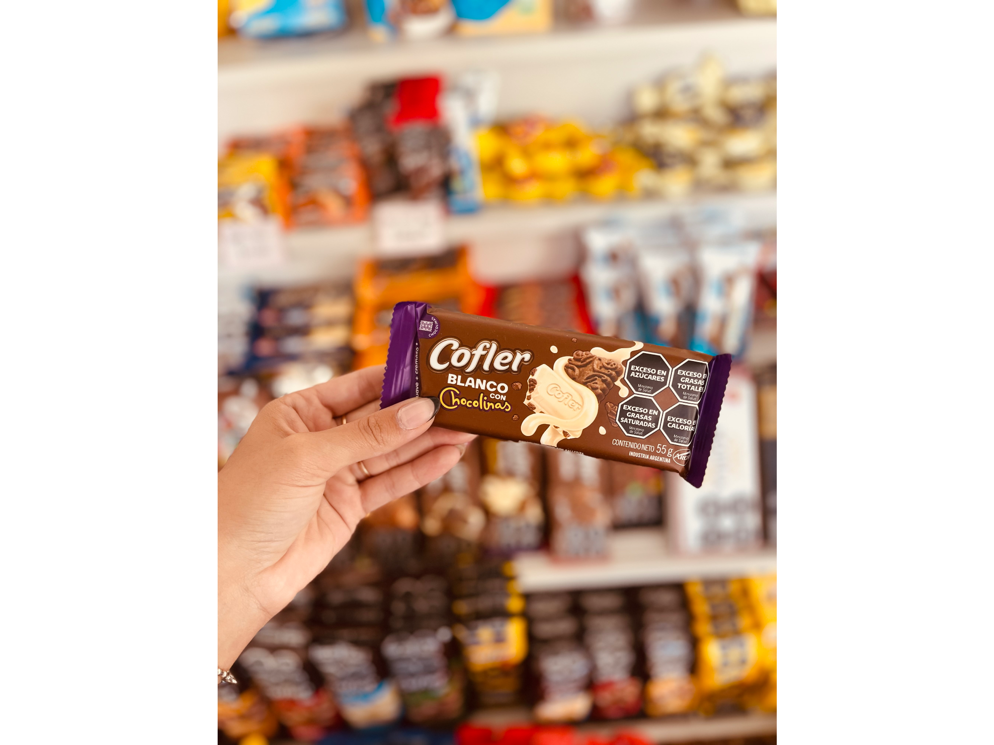Cofler chocolinas 55gr