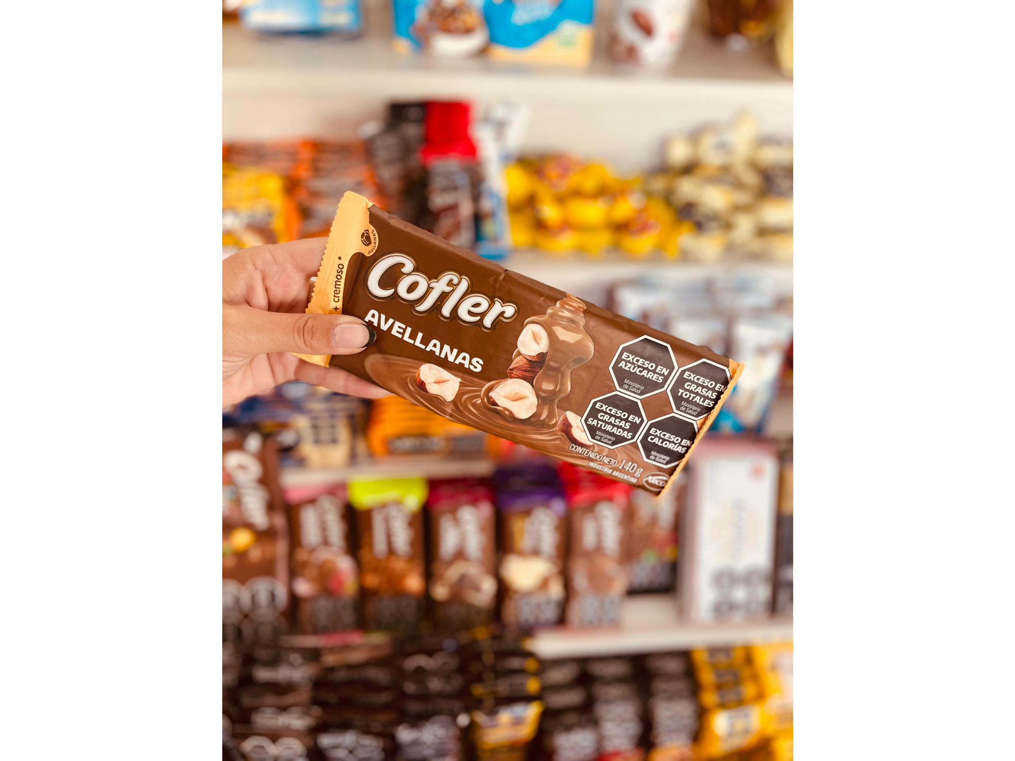 Cofler avellanas 140gr