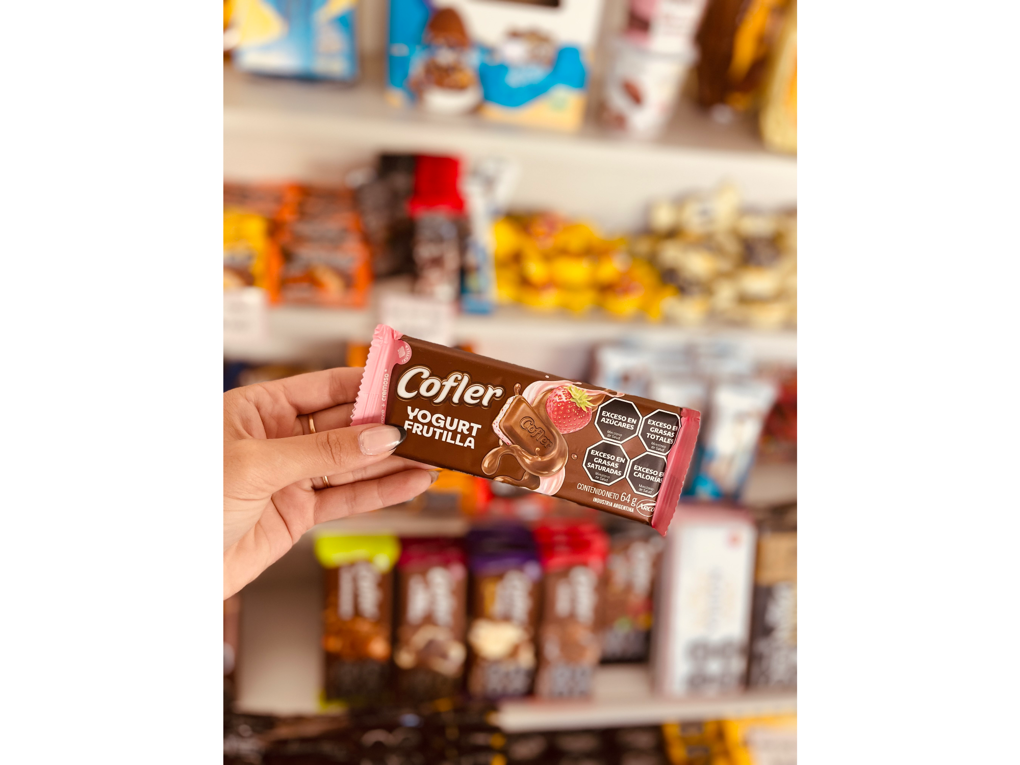 Cofler yogurt frutilla 64gr