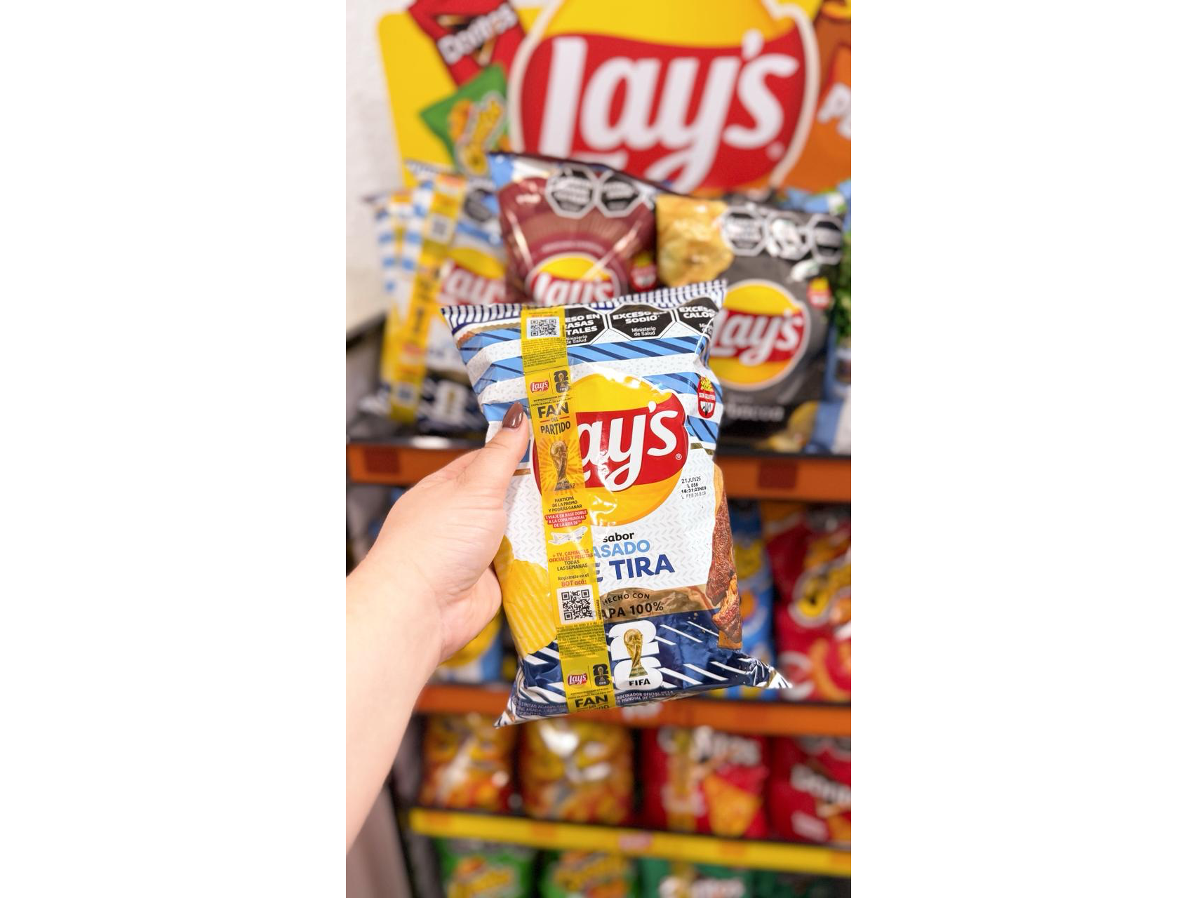 Lays asado de tira