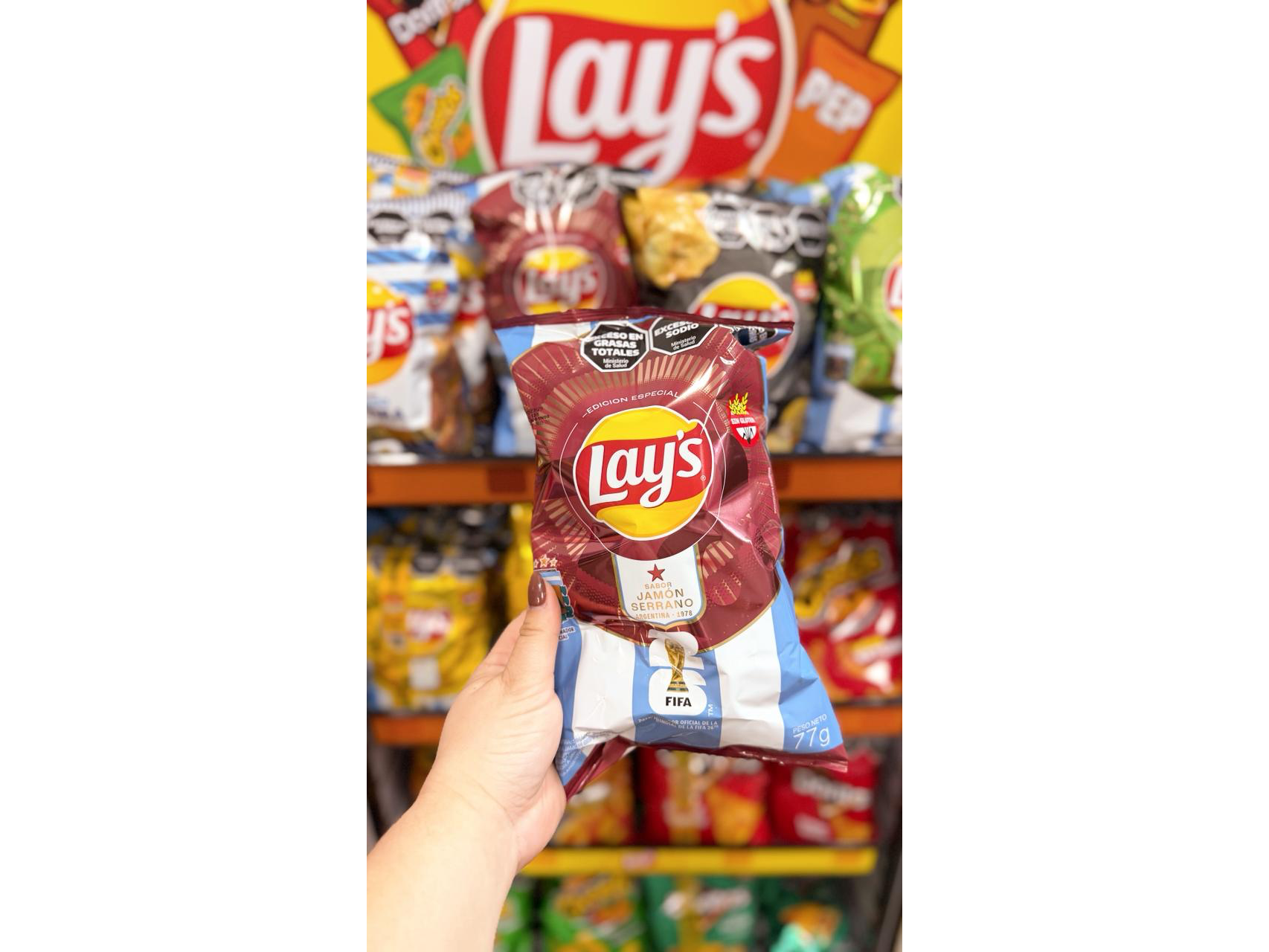 Lays jamón serrano