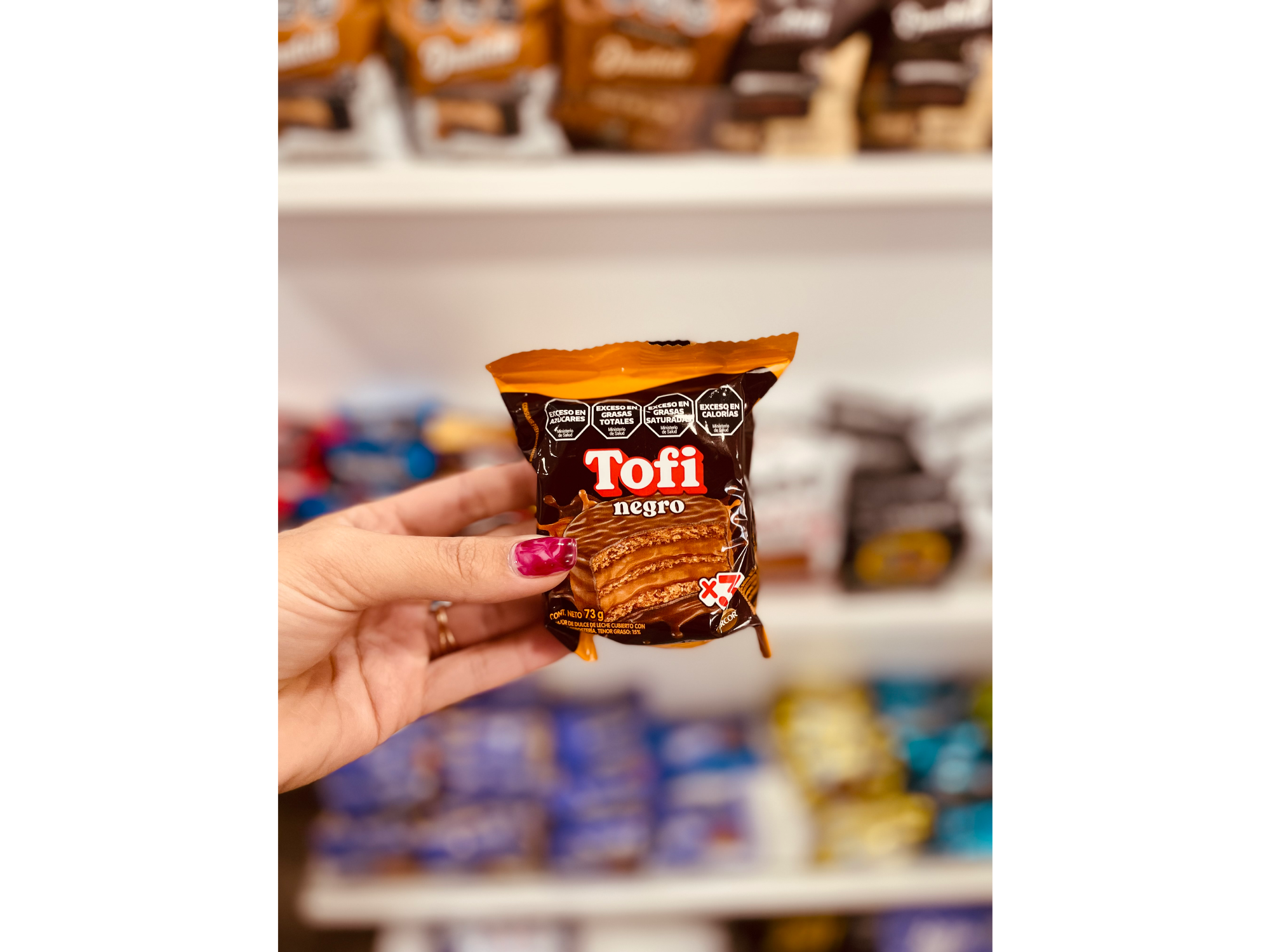 Tofi negro triple