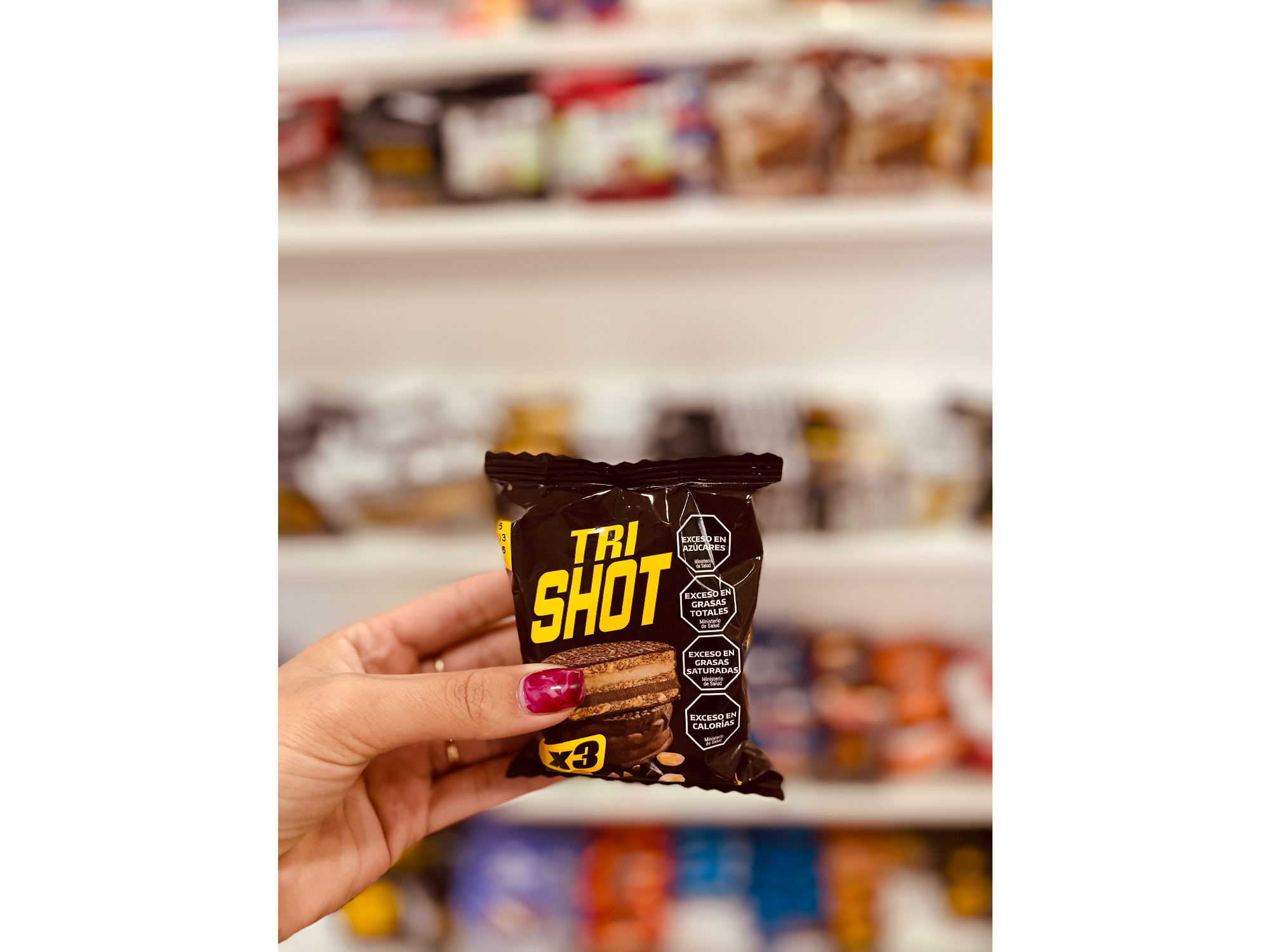 Tri shot negro
