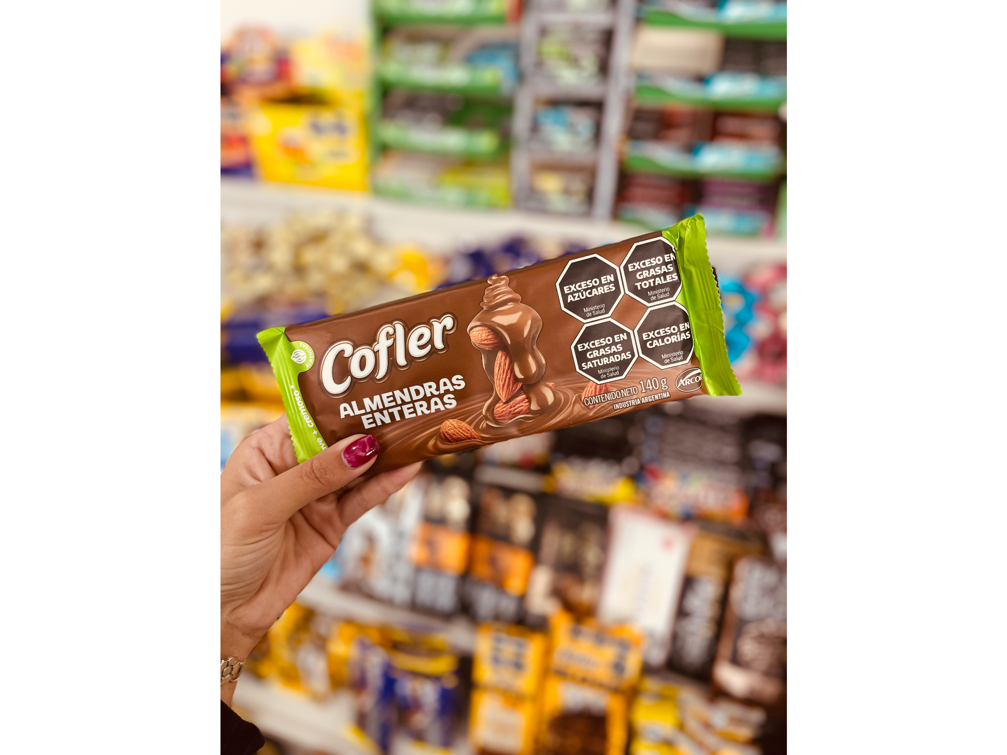 Cofler almendras 140gr
