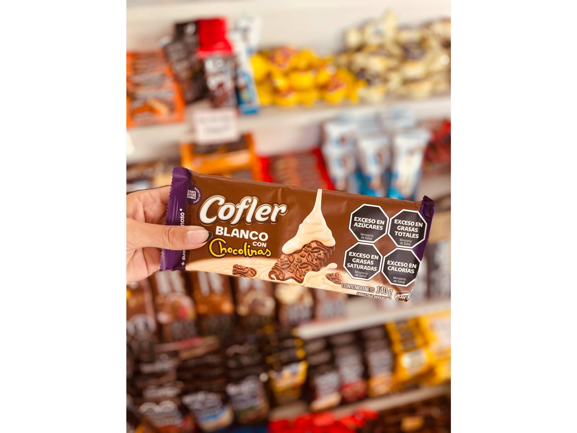 Cofler chocolinas 140gr