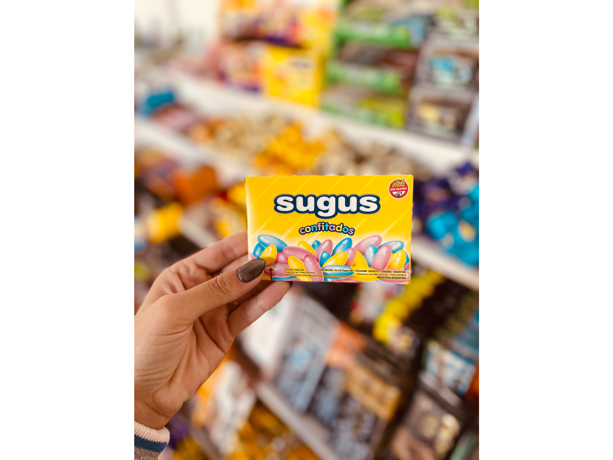 Sugus confitados