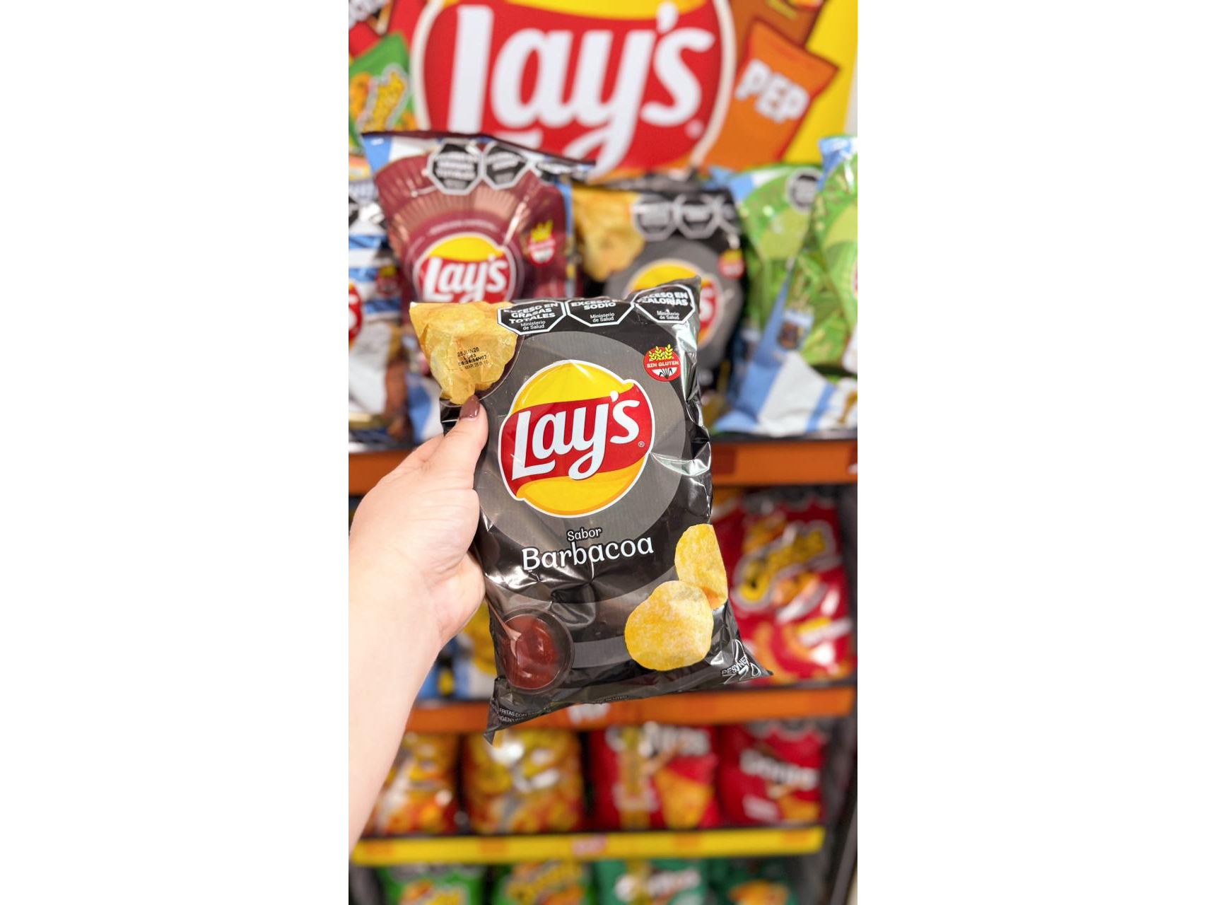 Lays barbacoa