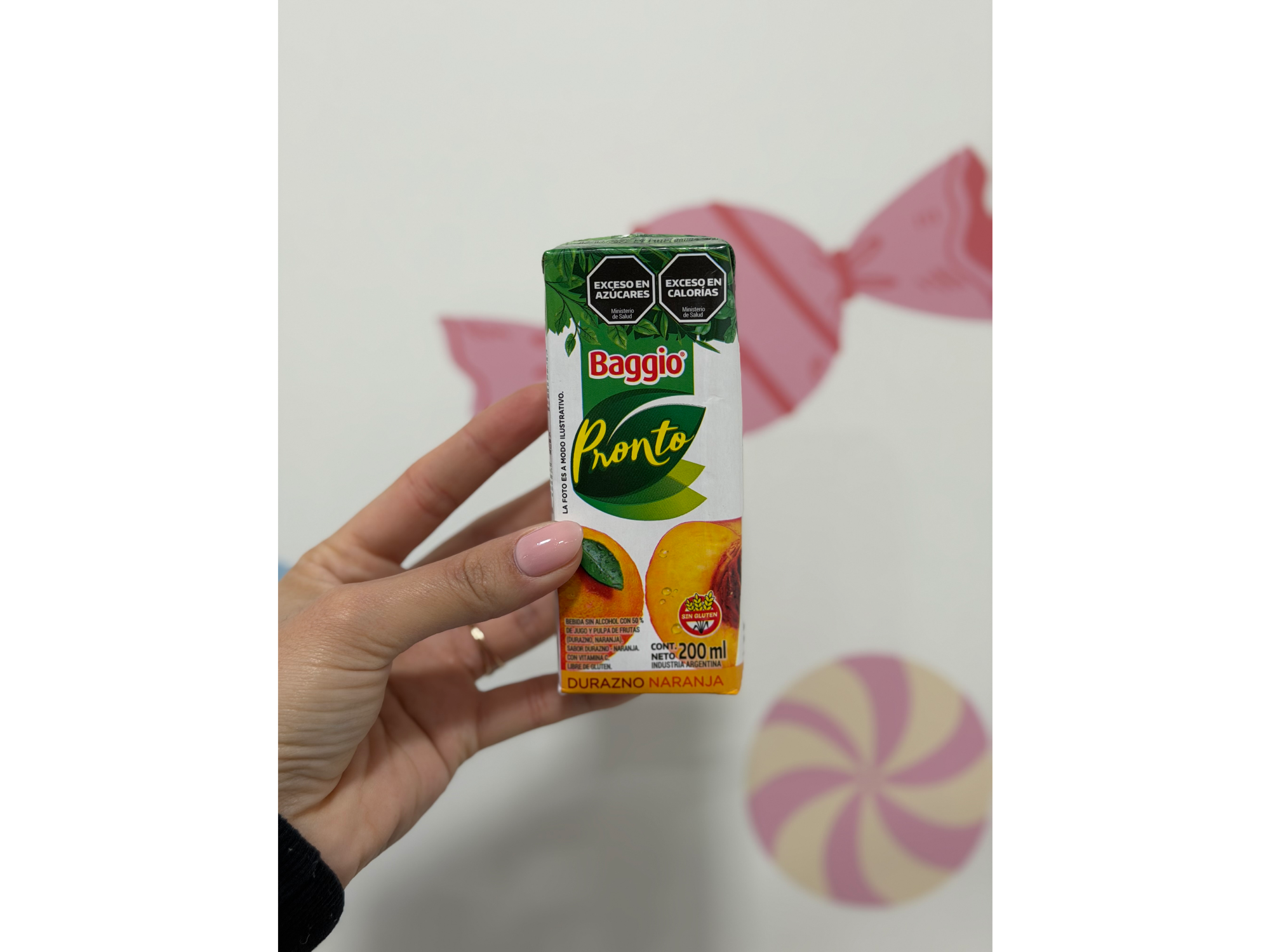 Baggio durazno/naranja 200ml