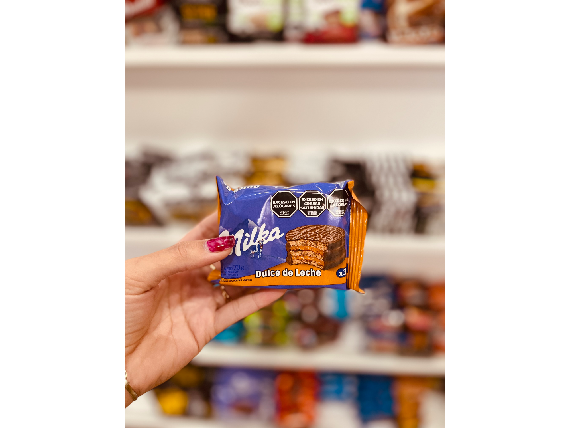 Milka dulce de leche