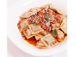 Ravioles carne y verdura