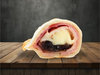 Muzzarella, Panceta, Jamon y Ciruelas