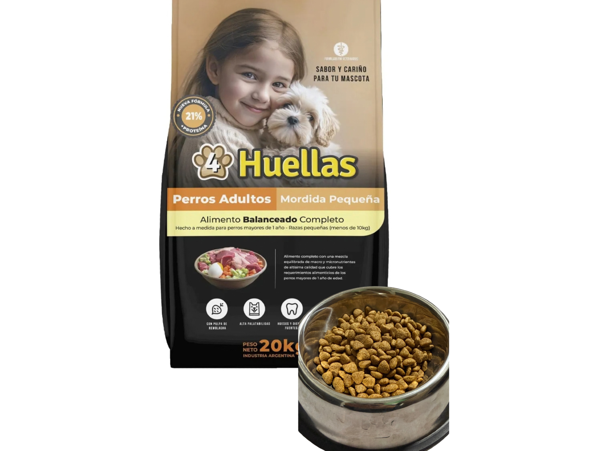 4 Huellas mini