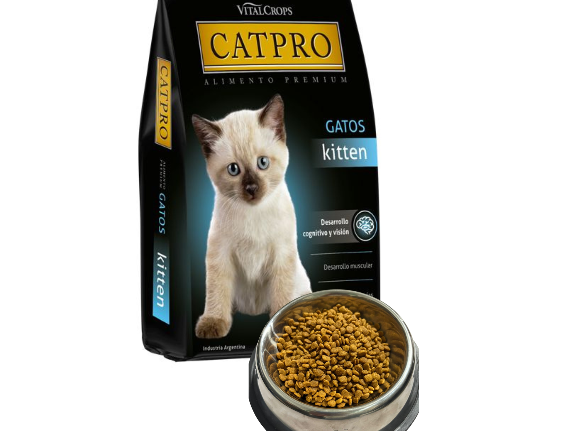 Cat Pro Kitten de Fuente Animal