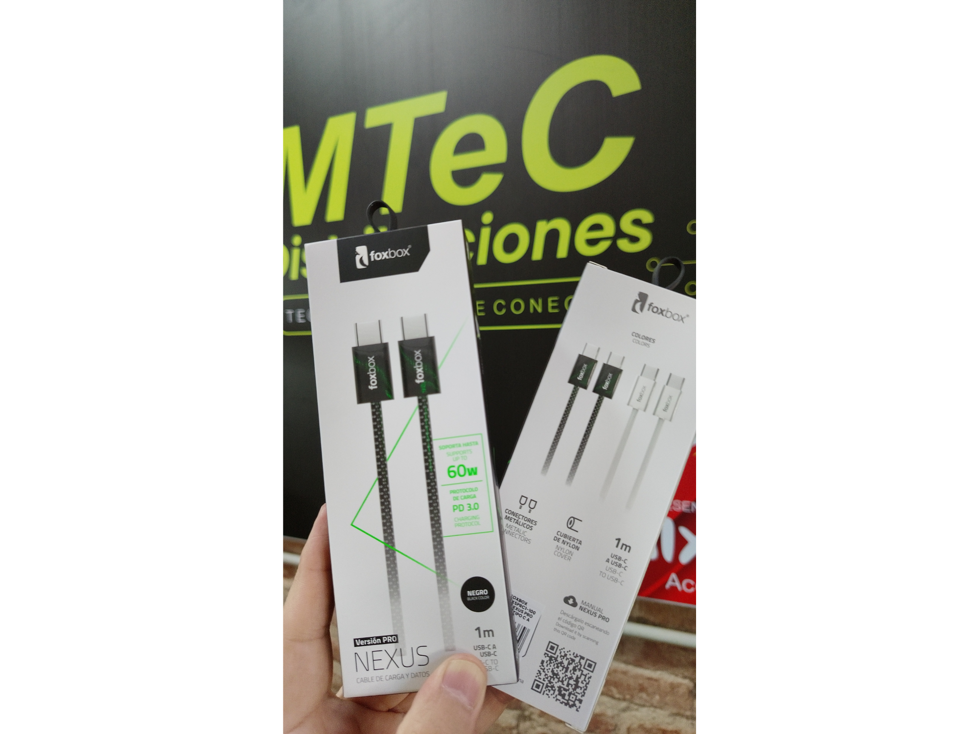 CABLE USB NEXUS C A C FOX  60W
