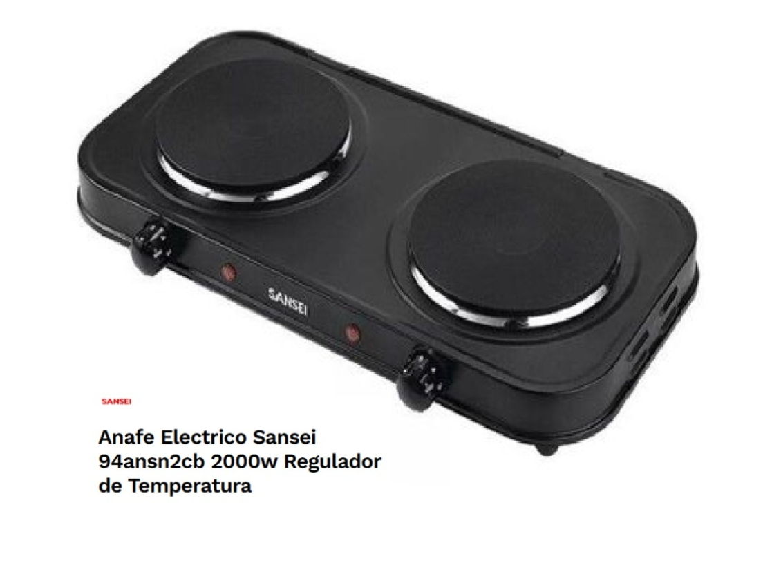ANAFE ELECTRICO SANSEI DE MESA