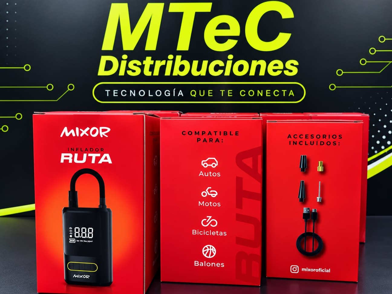 INFLADOR MIXOR RUTA de MTeC Distribuciones