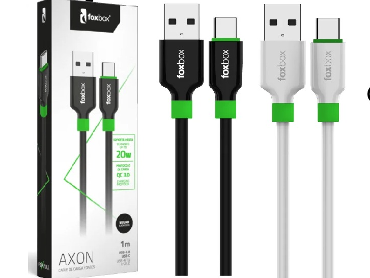 CABLE TIPO C FOX BOX AXON 20W