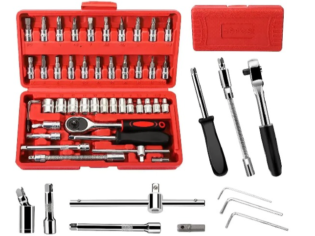 CAJA DE HERRAMIENTAS  46PCS