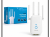RPETIDOR Rep2 WIFI NOGA + ROUTER 4 ANTENAS