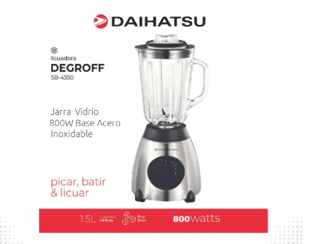 LICUADORA DAIHATSU DEGROFF