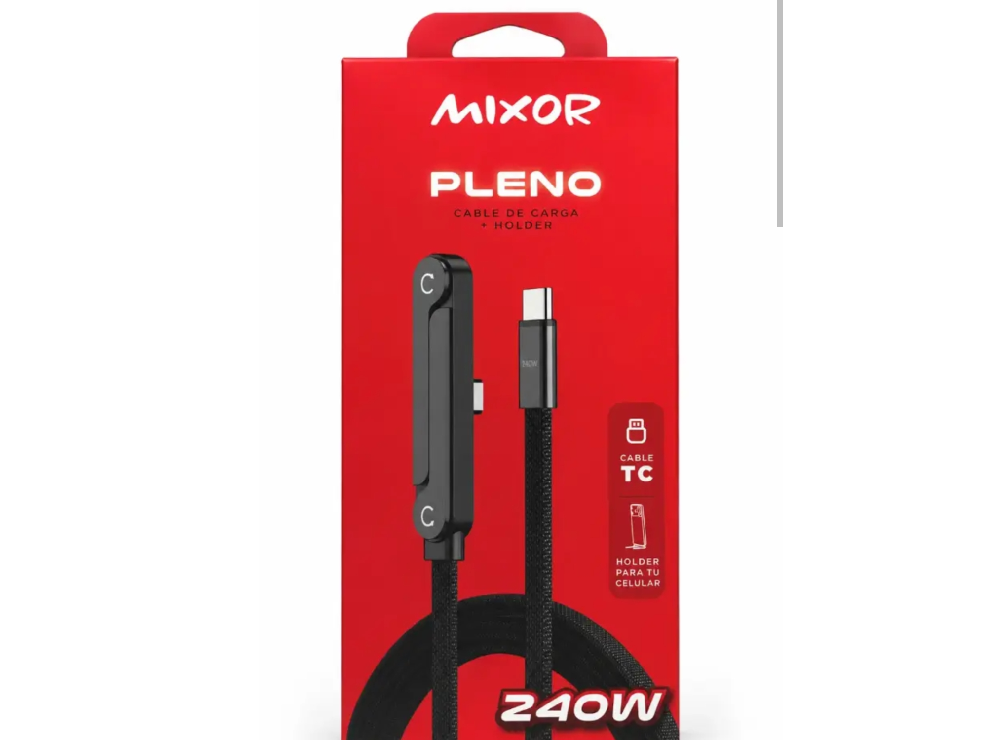 CABLE USB  C A C TURBO MIXOR PLENO 240W