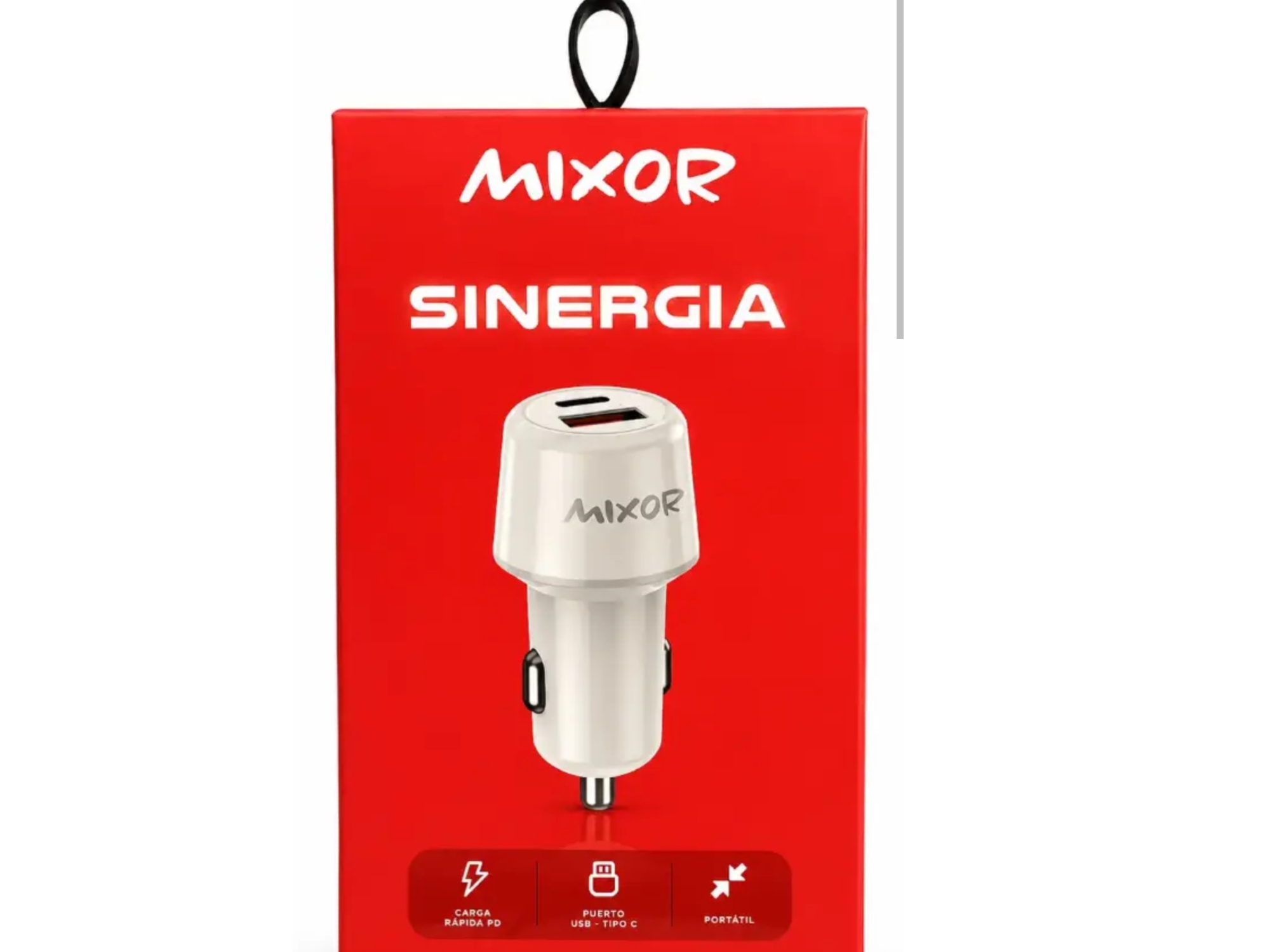 CARGADOR DE AUTO MIXOR SINERGIA 50W