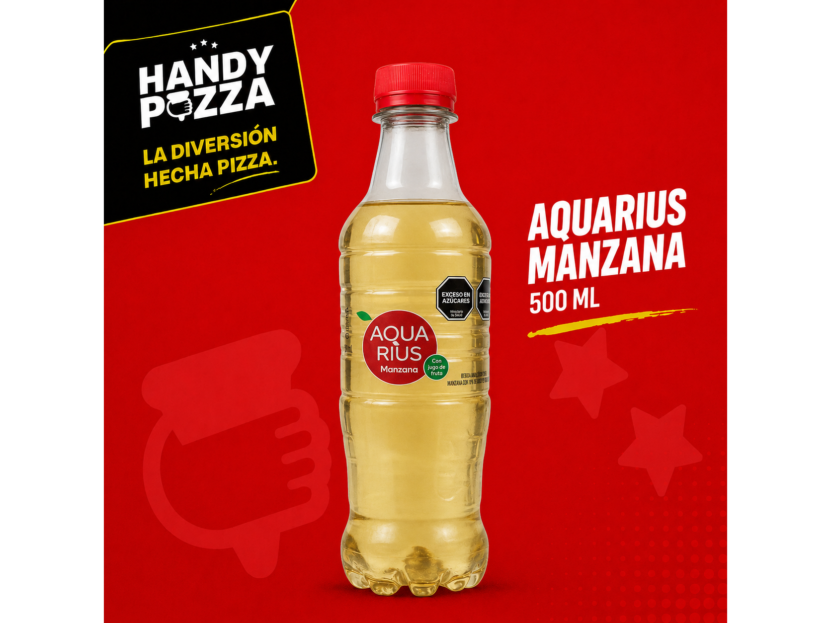 Aquarius Manzana 500ml