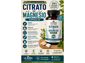 Citrato de Magnesio — Cápsulas x 30 de Dietetica La aldea -jara