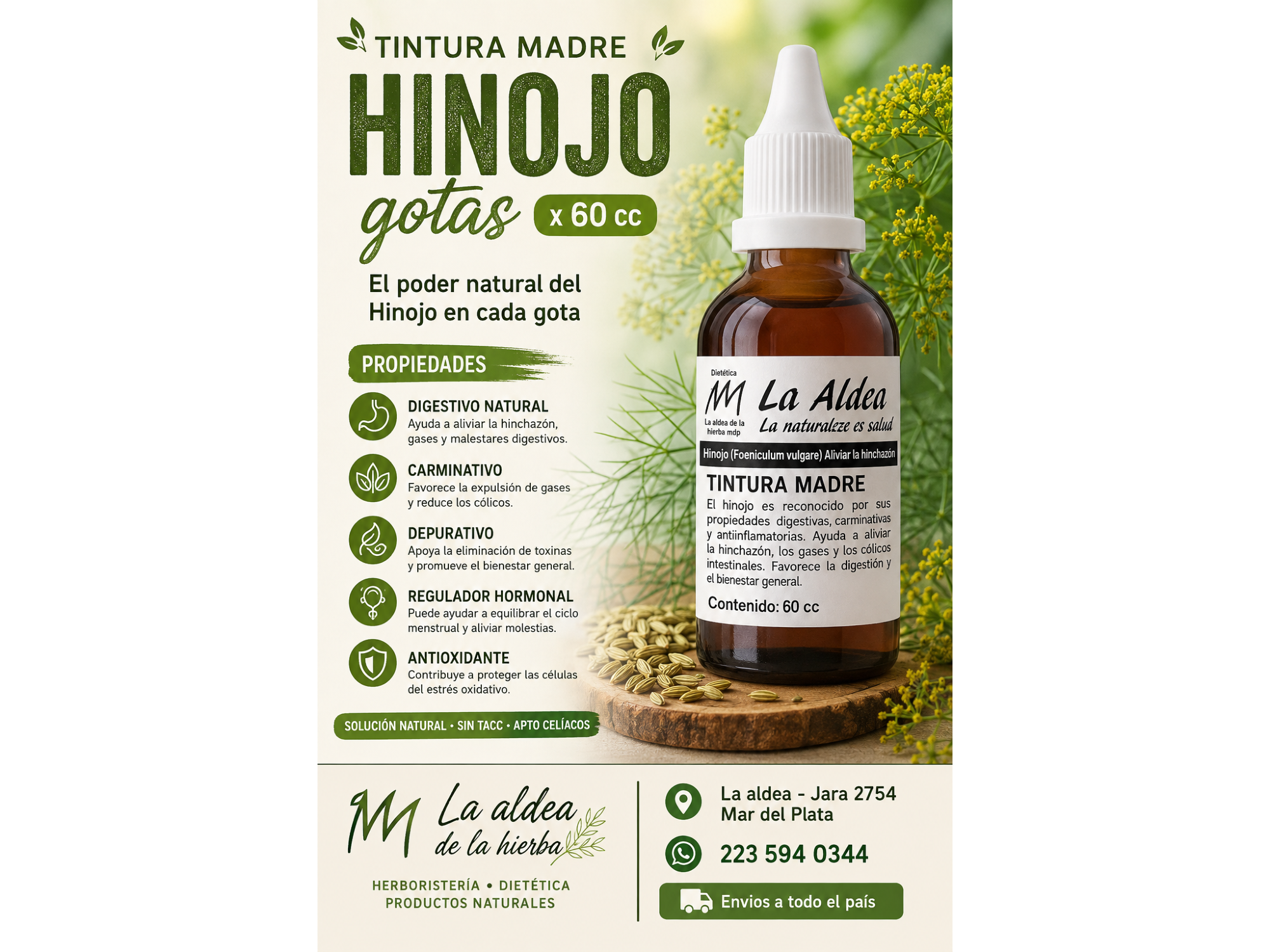 Hinojo gotas