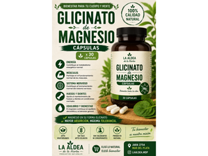 Glicinato de Magnesio — Cápsulas x 30 de Dietetica La aldea -jara