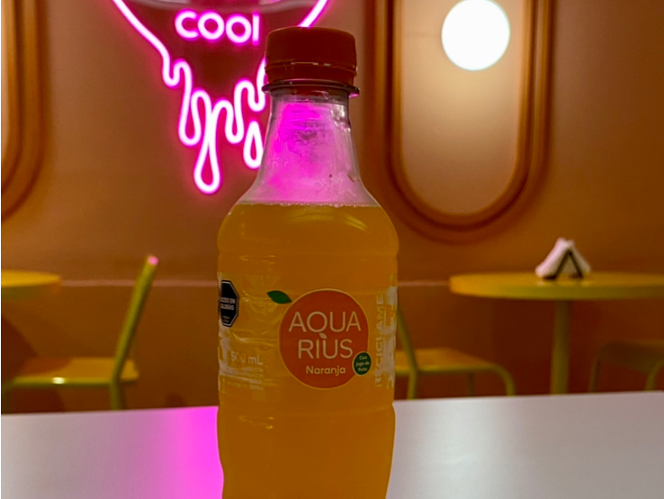 Agua Saborizada Naranja 500