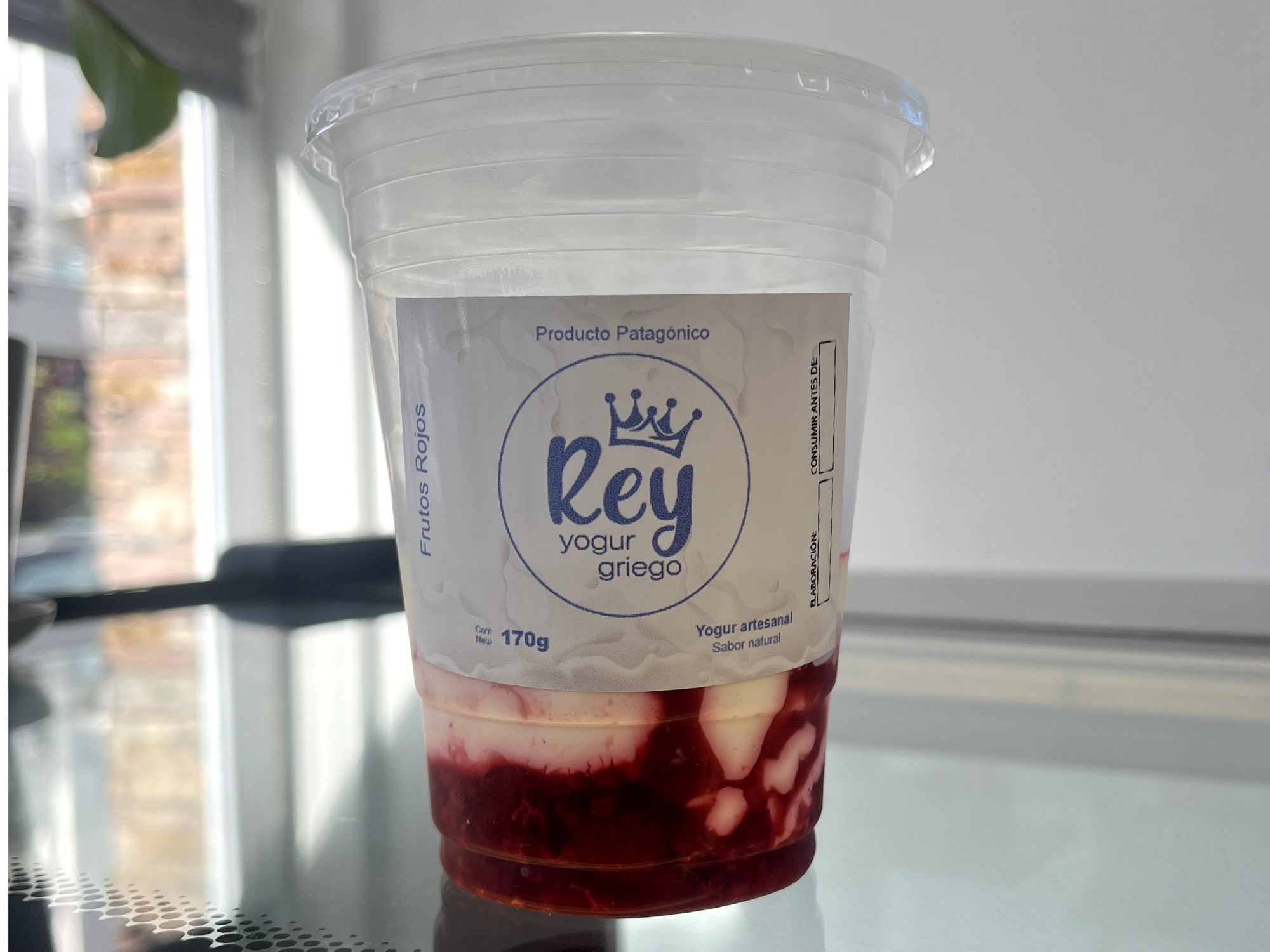 Yogur Griego con frutos rojos