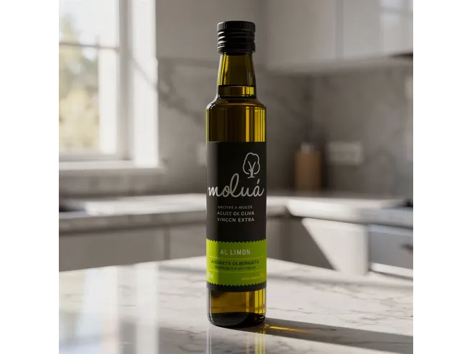 ACEITE DE OLIVA MOLUA CON LIMON 250 CC