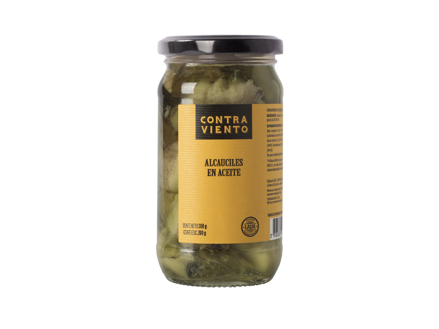 CONTRA VIENTO ALCAUCILES EN ACEITE