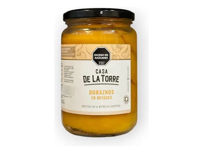 DURAZNOS AL NATURAL EN MITADES 800g