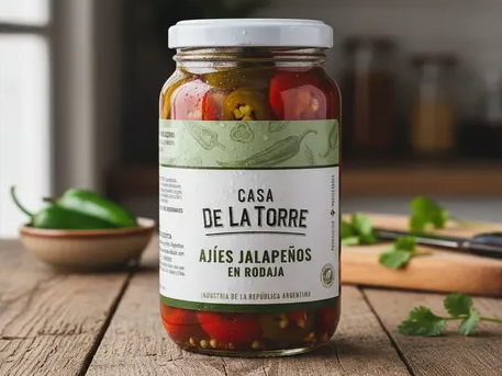 AJIES PICANTE JALAPEÑO EN RODAJAS 300g