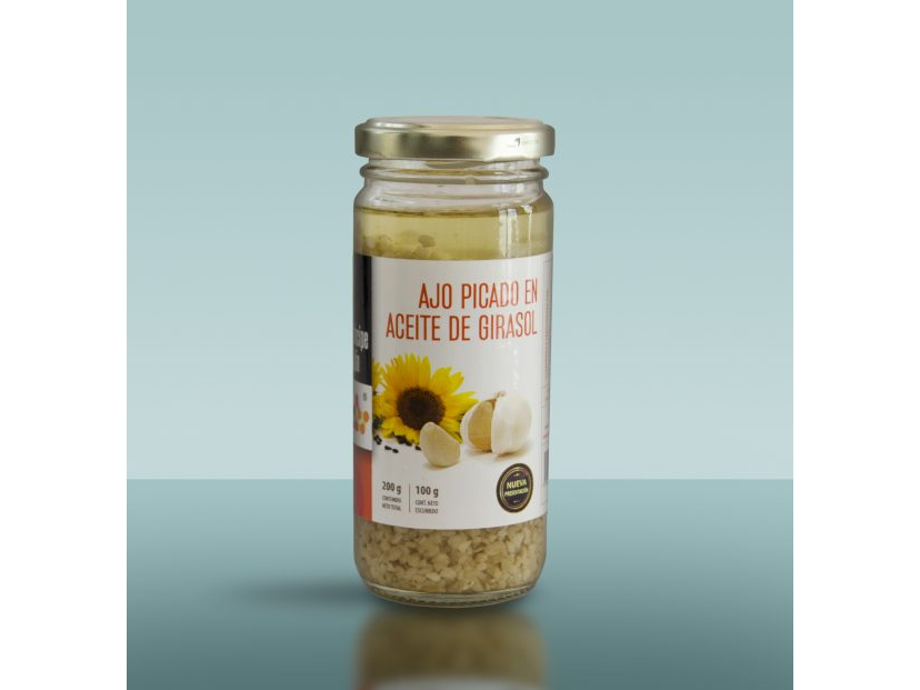AJO PICADO CON ACEITE DE GIRASOL