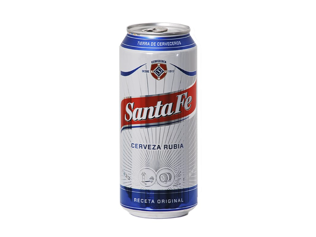 Cerveza Santa Fe lata 473cc