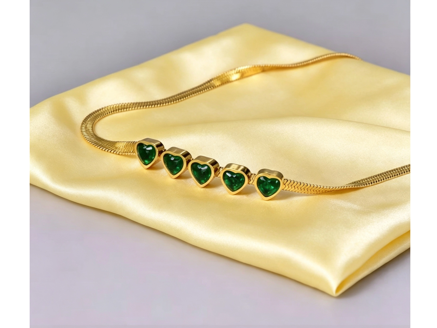 Gargantilla Lover Green