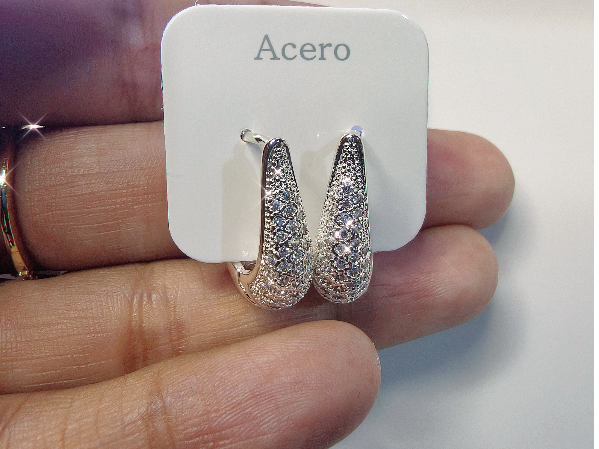 Aros Destellos cristal