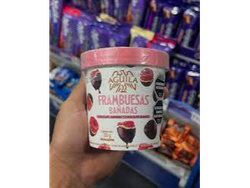 frambuesa bañadas en chocolate