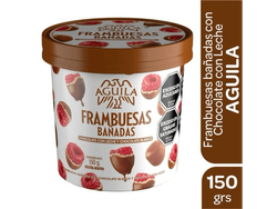 frambuesa bañadas en chocolate y ddl